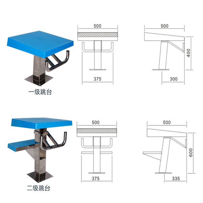 標準不銹鋼出發(fā)臺